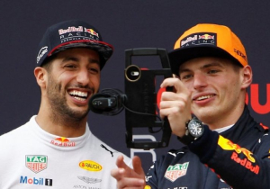 Daniel Ricciardo: "Ik ben heel goed in het spelen van de luchtgitaar"