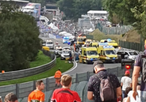 Formule 2-race stilgelegd: Hubert overleden aan gevolgen horrorcrash