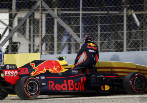 Verstappen na crash: "Had ineens 150pk extra"