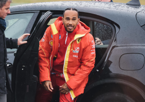 Hamilton reveals 'yapping' hotel room hangout with A-list STAR