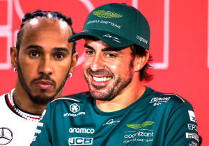 Alonso takes cheeky Hamilton jab after signing HISTORIC contract