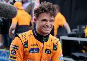 Norris BREAKS THE INTERNET after link up with star of legendary meme