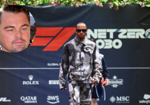 Hamilton and DiCaprio rub shoulders at BOX-OFFICE LeBron v Curry game