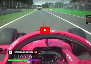 VIDEO: Raikkonen sets F1's fastest lap EVER