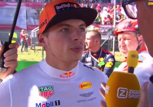Verstappen start de race vanaf P13: "We gaan hem winnen"
