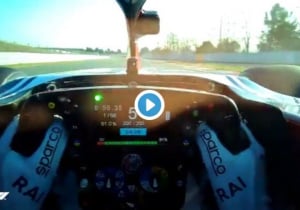 VIDEO: A Kimi's-eye view of F1 testing