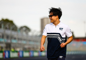 Tsunoda in PRECIOUS Easter Instagram post cosying up to unusual animal