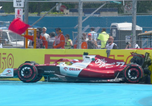 Se estrella Valtteri Bottas en las FP1 del GP de Miami