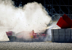 Ferrari confirm cause of Vettel crash