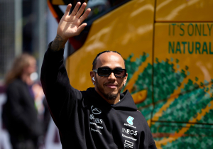 Hamilton shares PRECIOUS Silverstone snaps of adored pet Roscoe