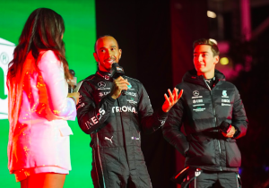 Hamilton delivers Las Vegas prediction after spectacular debut event