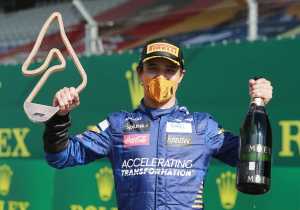 "Awesome" Norris can push Ricciardo - Brown