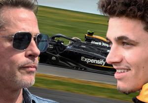 Norris: 'Gehoord dat team Brad Pitt meerijdt tijdens installatieronde Grand Prix'