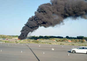 'Scooter youth' blamed for fire at Dutch GP circuit