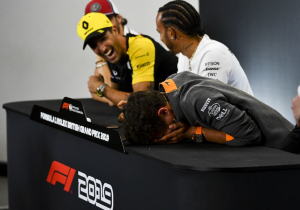Flashback: When Ricciardo and Norris caused press conference chaos