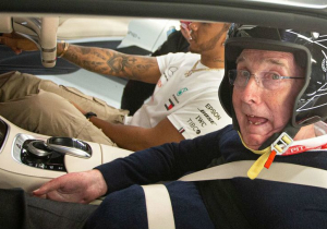 VIDEO: Hamilton gives Frank Williams hot lap to remember!