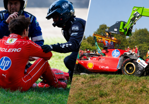 Data laat zien: Leclerc crashte keihard in GP Italië door bizarre fout