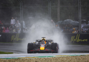 Verstappen pakt P2 tijdens spektakelstuk in Melbourne: "Het was het gokje waard"