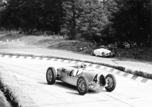 Audi nam in jaren dertig al met succes deel aan Grands Prix als Auto Union