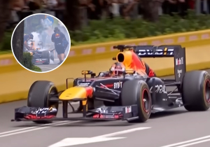 Red Bull star triggers F1 car FIRE after crazy spin
