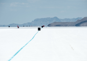 ELECTRIC bike makes history with 235mph+ land speed record run