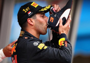 What happens to Ricciardo's 'shoey' boots?
