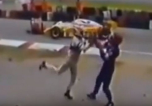 VIDEO: Duitsland 1982: Nelson Piquet op de vuist met Eliseo Salazar