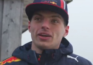 Verstappen over ijskarten: 'Eén van de betere dagen'