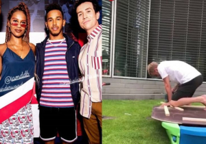 FOTO: Een wereld van verschil: Hamilton en Räikkönen vullen hun weekend nogal anders in...