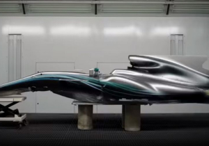 VIDEO: Mercedes laat zien hoe de livery van de nieuwe auto tot stand is gekomen