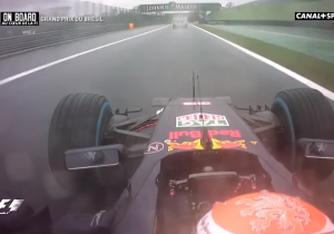VIDEO: Unieke onboard beelden van Max Verstappen in Brazilië 2016