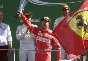 Vettel verheugt zich op strijd met Hamilton de komende races
