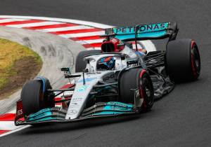 Russell zag overwinning door vingers glippen: "Het was hard werken vandaag"