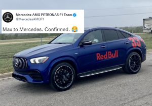HAHA! Mercedes 'bevestigt' overstap Verstappen
