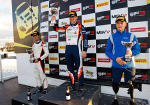 Monger scores podium on racing return to Donington Park