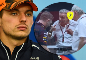 VIDEO: Manager Verstappen in gesprek met Horner en Marko na teamorder-rel