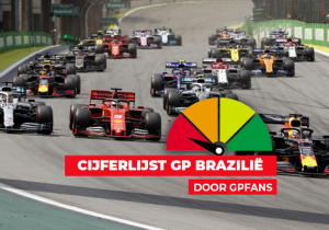 Cijferlijst Brazilië: Verstappen en (oude) teamgenoten op eenzame hoogte