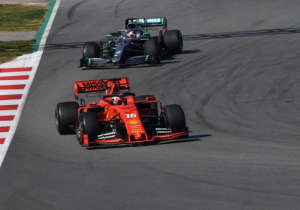 VIDEO: Hamilton and Vettel's testing laps compared