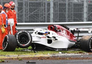 Ericsson fit to drive after massive Monza crash