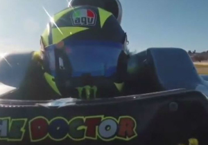 VIDEO: Rossi drives Hamilton's Mercedes - onboard with 'The Doctor'