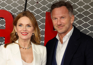 Geri and Christian Horner CELEBRATE after stunning outing