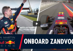 VIDEO: Verstappen gaat los op Zandvoort