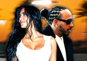 Lewis Hamilton and Kim Kardashian go public during F1 break