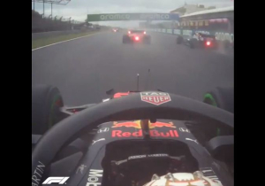 VIDEO: Onboard bij de fenomenale start van Max Verstappen