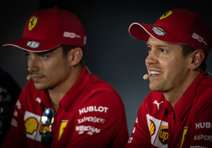 Vettel reveals Leclerc talks after Singapore undercut