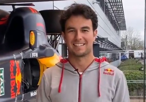 Perez settles in on first day with Red Bull