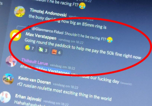 HAHA! Verstappen 'met de pet rond' in de paddock om boete bij elkaar te halen