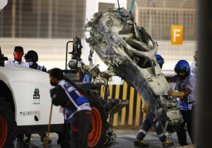 Grosjean's "freak" crash shows "a lot of safety to improve" - Wolff