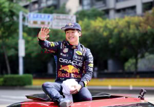 Yuki Tsunoda mocks Red Bull star with perfect Halloween costume