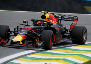 1e vrije training Brazilië: Verstappen zet de toon, Vettel tweede